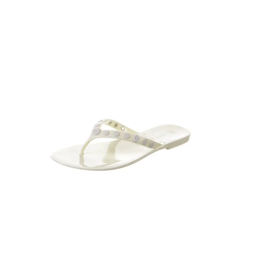 Tory Burch Studded Jelly Flip Flops